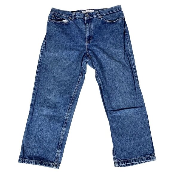 Tommy Hilfiger Y2K Loose Fit Womens Ankle Jeans Size 10 - Picture 1 of 5